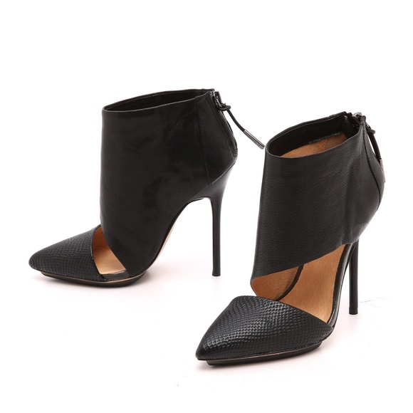 L.A.M.B. Black Theo Cutout Pumps Size 7/7.5 - Picture 8 of 8